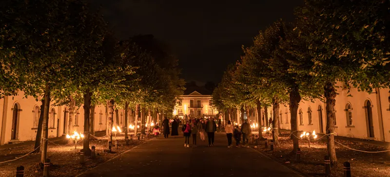 Een volledige lichtwandeling